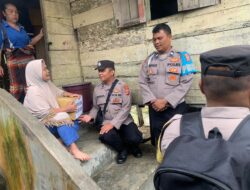 “Jum’at Berkah” Bantuan Sembako Dari Polsek Rantau