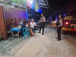 Cegah Guantibmas, Unit URC Sat Samapta Polres Aceh Tamiang Tingkatkan Patroli Dialogis
