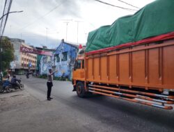 Sat Lantas Polres Aceh Tamiang Rutin Melaksanakan Strong Point Antisipasi Kecelakaan dan Kemacetan