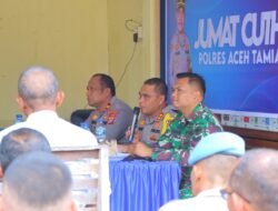 Dengarkan Keluhan Dan Masukan Dari Masyarakat, Kapolres Aceh Tamiang Bersilaturahmi Bersama Masyarakat dalam Program “Jum’at Curhat