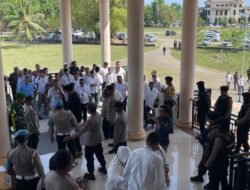 Kapolres Pimpin Pengamanan Strategis Pengundian Nomor Urut Paslon Bupati-Wabup Pidie Jaya