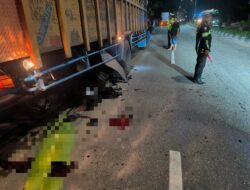 Tabrak Truck Berhenti, Dua Orang Remaja Meninggal Dunia