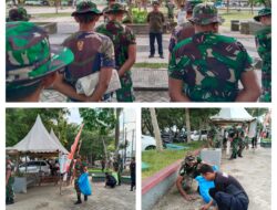 Kodim 1307/Poso Gelar Karya Bakti TNI Sambut Ulang Tahun TNI ke-79