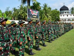 TMMD Reguler Ke-122 TA 2024 Resmi Dibuka, Dandim Aceh Utara Sebut ada Dua Point Sasaran Utama.