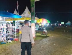 Polsek Blang Mangat Jamin Keamanan MTQ ke-XXXVII Kecamatan dengan Patroli dan Pengaturan Lalu Lintas