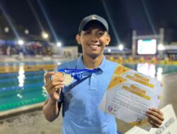 Serda Andi Eko Shaputra Raih Dua Medali di Kejuaraan Renang Semarang Open 2024