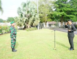 Dandim 0117/Aceh Tamiang Pimpin Ziarah Dengan Khidmat Di Taman Makam Pahlawan Aceh Tamiang