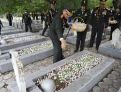 Pangdam Iskandar Muda Pimpin Ziarah Nasional dalam rangka peringatan HUT Ke-79 TNI