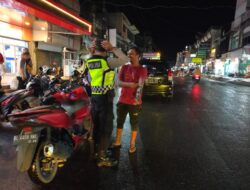 Cegah Guantibmas Polsek Banda Sakti Intensifkan Patroli