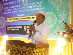 Santri Ponpes Al Hidayah dan Warga Masyarakat Sidodadi Mengikuti Pengajian Umum Cegah Radikalisme