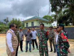 Bahas Pendirian PLBN di Perbatasan RI-Malaysia, Satgas Pamtas Yonarmed 11 Pos Gabma Simanggaris Terima Kunjungan Konsulat RI Tawau