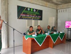 Satgas TMMD Berikan Beberapa Penyuluhan Kepada Warga, Dansatgas sebut Pentingnya Fungsi Edukasi TNI kepada masyarakat.
