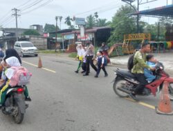 Ciptakan Kamseltibcar, Satlantas Laksanakan Gatur Lalin Zona Aman Sekolah