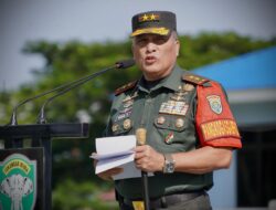 Pangdam Iskandar Muda Pimpin Apel Gelar Pasukan Jelang Kunjungan Kerja Presiden RI di Provinsi Aceh