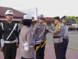 Kapolres Pidie Pimpin Apel Gelar Pasukan Operasi Zebra Seulawah 2024