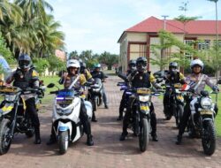 Kapolres Pidie Jaya Pimpin Patroli Motor, Perkuat Stabilitas Menjelang Pilkada 2024