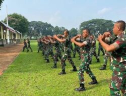 Tingkatkan Keahlian, Yonarmed 13 Kostrad Laksanakan Latihan Bela Diri Taktis