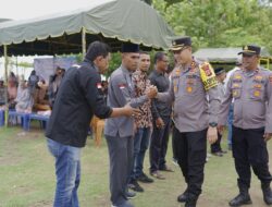 Jumat Curhat, Kapolres Pidie Ajak Masyarakat Kembang Tanjung Ciptakan Kamtibmas Kondusif Jelang Pilkada 2024