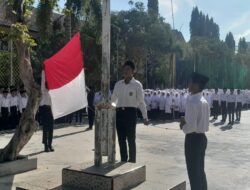 Polsek Bandar Baru Hadiri Upacara Hari Santri 2024: Wujud Sinergi dalam Membangun Bangsa