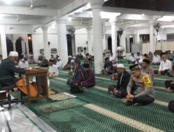 Wujudkan Pilkada 2024 Aman dan Damai, Polres Pidie Safari Subuh Berjamaah di Mesjid Agung Al-falah
