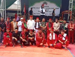 Akp N.Komariah Saksikan Ketua DPD Jajaka Kota Bekasi Sertu ( P ) Rusliadi Lantik Sulaiman Ketua DPC Rawa Lumbu.