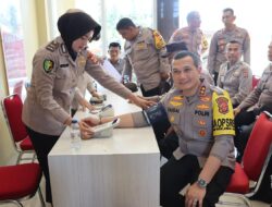 Donor Darah Serentak Warnai HUT Humas Polri ke-73, Polres Pidie Jaya Perkuat Solidaritas demi Kesejahteraan Warga