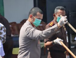 Sinergi Lintas Institusi: Kapolres Pidie Jaya Hadiri Pemusnahan Narkotika dan BBM Oplosan