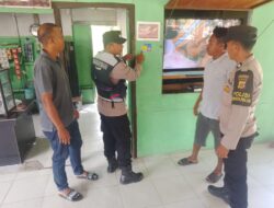 lTebar Stiker, Cegah Konflik: Polsek Panteraja Kampanyekan Pilkada Bersih dan Damai