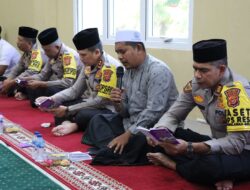 Polres Pidie Jaya Hiasi HUT Humas Polri ke-73 dengan Binrohtal dan Santunan Anak Yatim