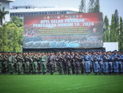 BNN Hadiri Apel Gelar Pasukan Penegakan Hukum Di Mabes TNI, Dukung Program Asta Cita.