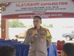 Kapolres Pidie Imbau Masyarakat Jauhi Judi Online