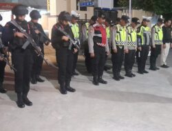 Polres Pidie Jaya dan Brimob Gelar Razia KRYD Cooling System untuk Stabilitas Kamtibmas Jelang Pilkada 2024