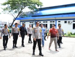 Kapolres Aceh Timur Tinjau Langsung Lokasi Debat Pasangan Calon (Paslon) Bupati dan Wakil Bupati Aceh Timur