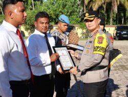 10 Personel Polres Pidie Jaya Terima Penghargaan dari Kapolres, Apresiasi Kinerja dan Dedikasi Tinggi