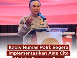 Kadiv Humas Polri Menekankan Pentingnya kualifikasi dan kompetensi Bagi Seluruh Jajaran Humas Polri