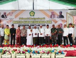 Kapolres Aceh Tamiang Hadiri Peringatan Maulid Nabi Besar Muhammad S.A.W 1446 H/2024 M di Dayah Misbahur Rasyad