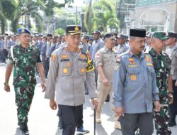 Polres Bireuen Terima 1.646 Anggota Linmas Pengaman Pilkada 2024