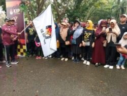 Sambut Pilkada KIP Aceh Tamiang Gelar Jalan Sehat