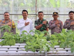 Dukung Ketahanan Pangan Asta Cita Presiden RI, Kapolres Aceh Tamiang Ikuti Launching Gugus Tugas Polri ni