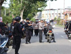 Kerahkan 220 Personelnya, Polres Aceh Tamiang Lakukan Pengamanan Kampanye Akbar Tandjung
