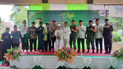 Ketua Jajaka Pondok Melati Dan Wakapolsek Pondok Gede Hadiri Peringatan Maulid Nabi Muhammad Saw.