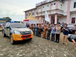 Forkopimda Kabupaten Aceh Tamiang Melepas Pendistribusian Logistik Pemilukada 2024