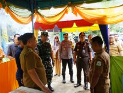Pastikan Kelancaran Pada Hari Pemungutan Suara,  Forkopimda Aceh Tamiang Cek Kesiapan TPS Jelang Pilkada 2024