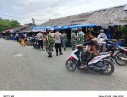 Sinergitas TNI-Polri: Patroli Gabungan Jaga Kondusivitas Pascapleno Pilkada di Kecamatan Ulim