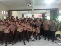 Polsek Pondok Gede Perkuat Program Anti Bullying Dan Penanganan Narkoba Sejak Dini Di SMAN 16 Bekasi.