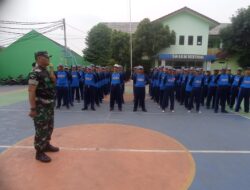 Koramil 02/0507 Pondok Gede Berikan Latihan PBB Untuk Kedisiplinan Dalam Meraih Masa Depan Pada Pelajar SMA 16 Bekas.