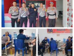 Brimob Kompi 1 Yon B Pelopor Polda Sulteng Tebar Kebaikan Pada Masyarakat Bangkep
