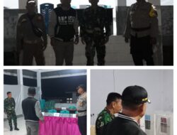 Danramil 02/Pamona Puselemba Bersama Kapolsek Pamona Lakukan Patroli dan Pengecekan Kesiapan TPS Jelang Pencoblosan Pilkada 2024