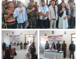 Danramil 02/Pamona Pusalemba Hadiri Rapat Pleno Terbuka Rekapitulasi DPSHP Tingkat Kecamatan