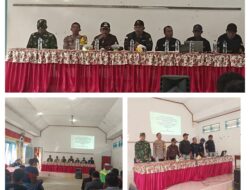 Danpos Pamona Timur Hadiri Rapat Pleno Terbuka Rekapitulasi Hasil Penghitungan Perolehan Suara Tingkat Kecamatan